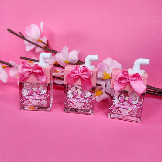 Cherry Blossom Milk Carton Lip Gloss
